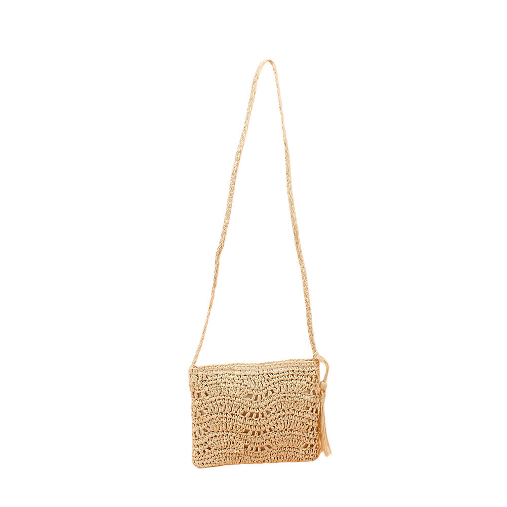 Handcrafted Crossbody Bag Made of Natural Material Stornfield