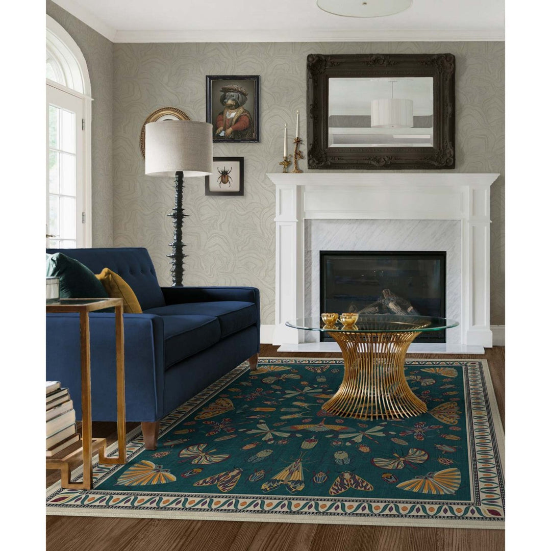 Decorative Floral Area Rug
