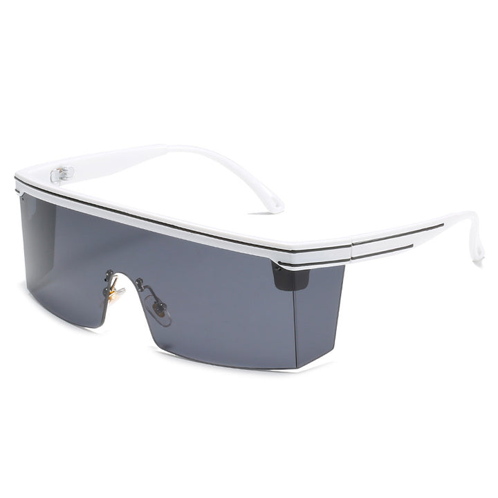 Women's Sporty Sunglasses with Futuristic Design and Unobstructed Field of View Stornfield