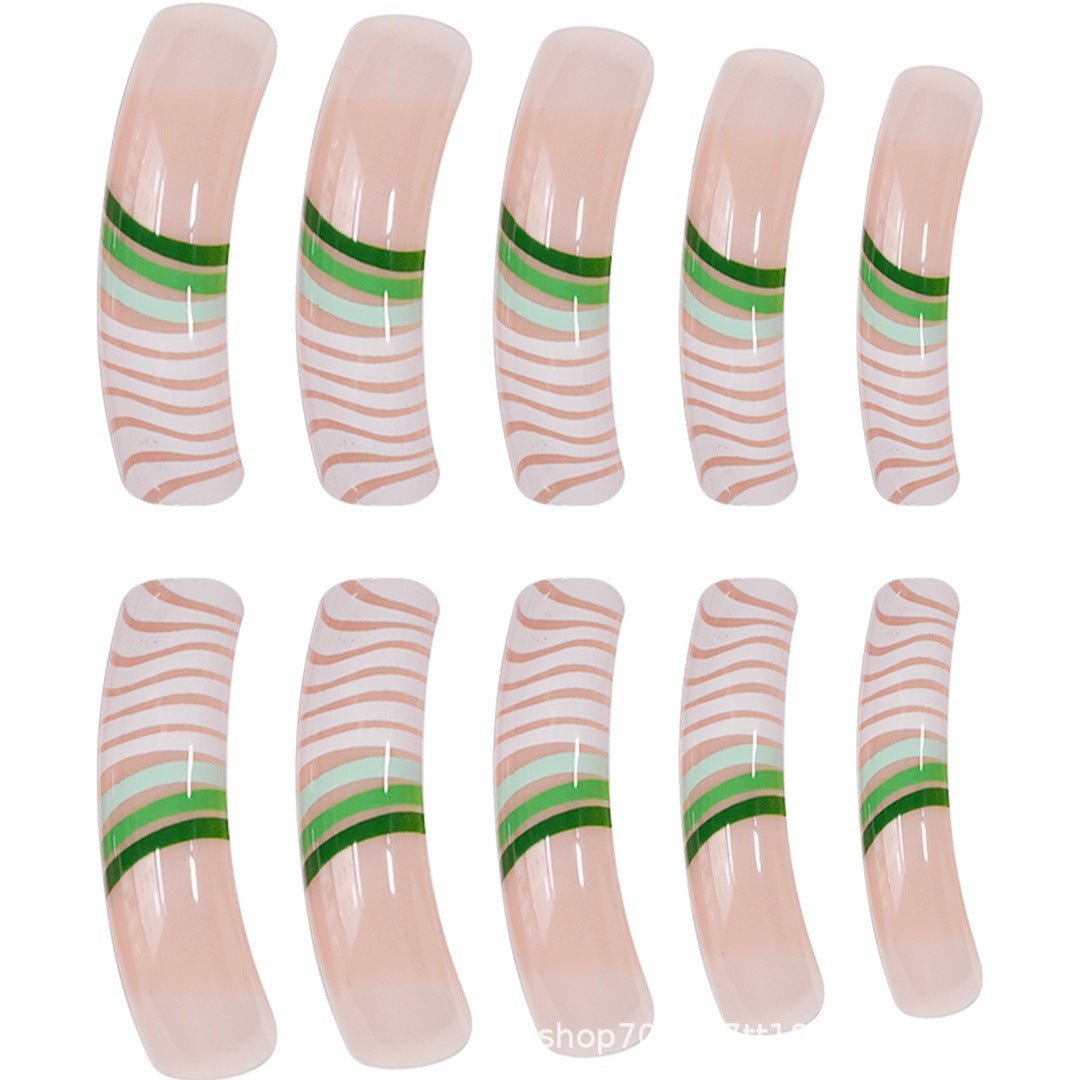 Artistic Stiletto Press-On Nail Extensions Stornfield