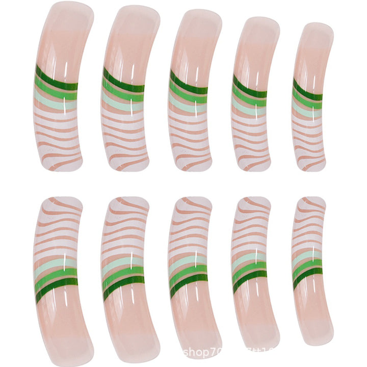 Artistic Stiletto Press-On Nail Extensions Stornfield
