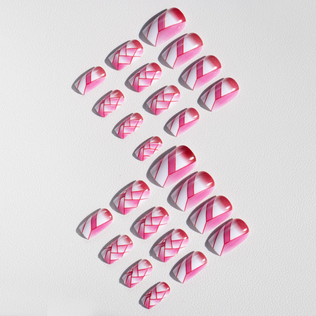 Artistic Geometric Nail Art Designs