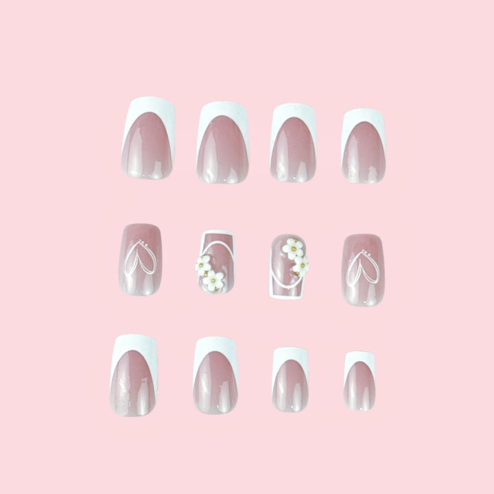 Decorative Press-On Nail Design Stornfield
