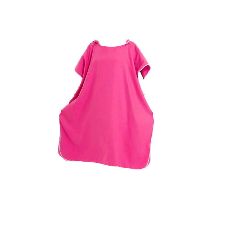 Hooded poncho with practical pockets and quick-drying material Stornfield