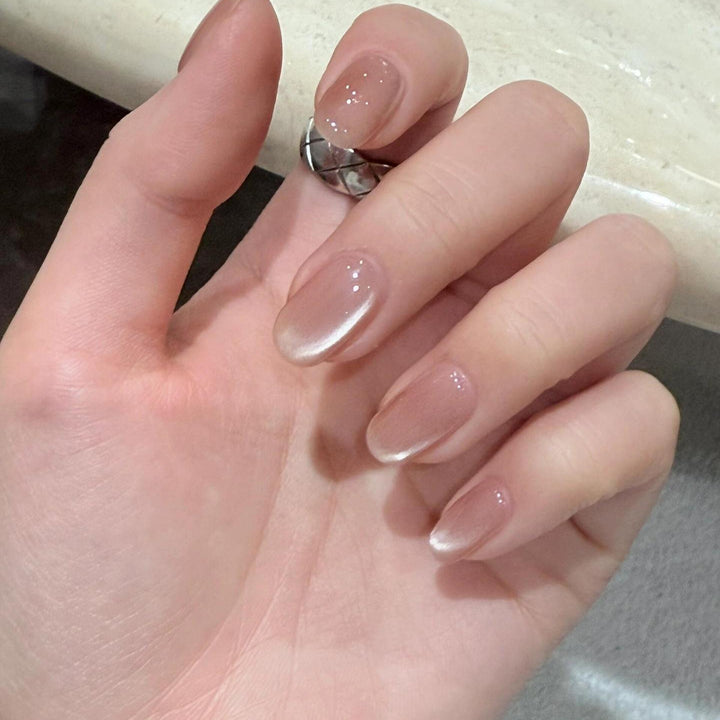Elegant Nail Tips with Gentle Ombre Effect Stornfield