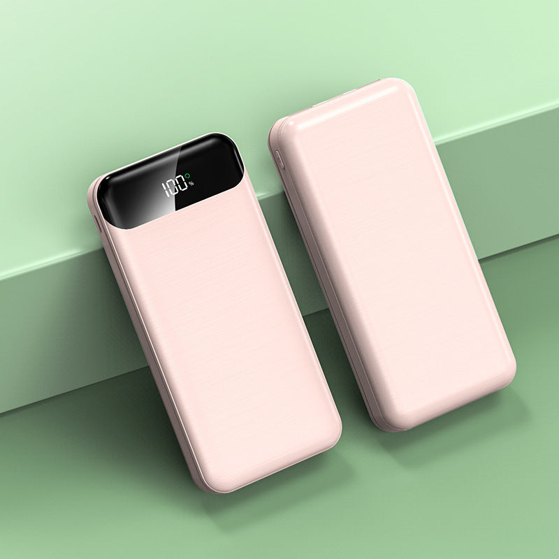 Portable power bank with intelligent LED display and fast charging Stornfield