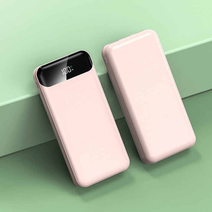 Portable power bank with intelligent LED display and fast charging Stornfield