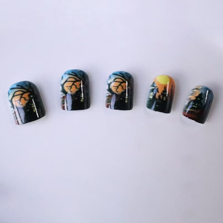 Halloween artificial nail set Stornfield
