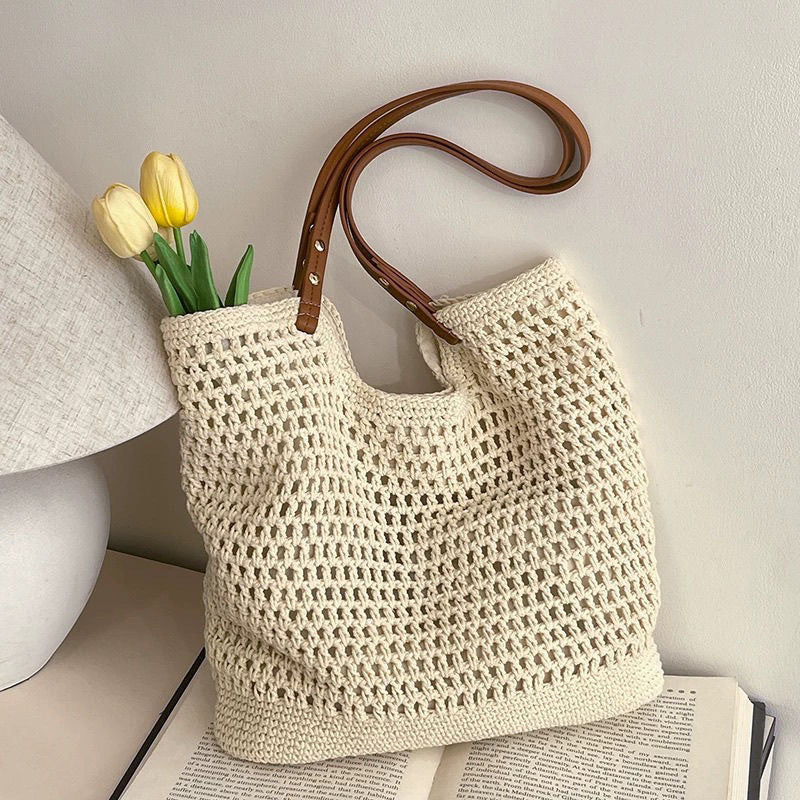 Hand-knotted shopping bag Stornfield