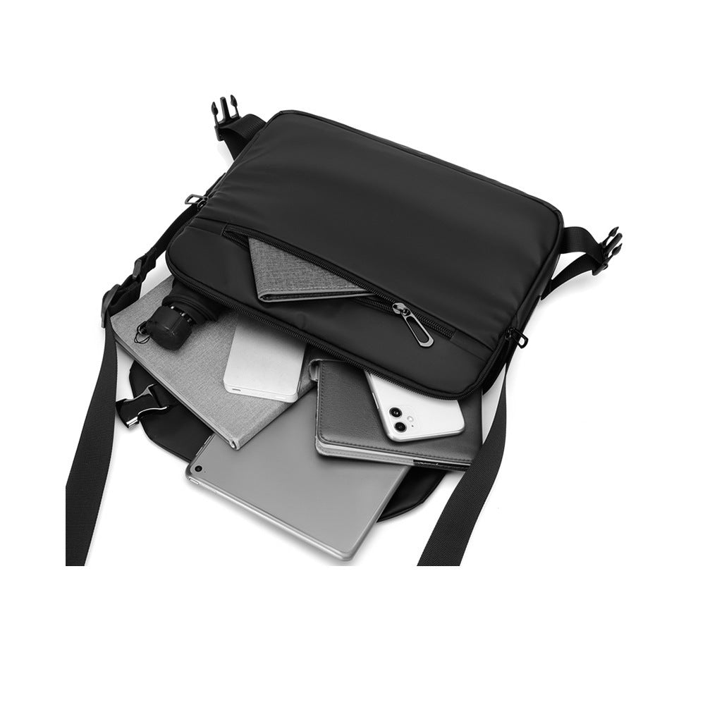 Versatile messenger bag with organizer compartments Stornfield