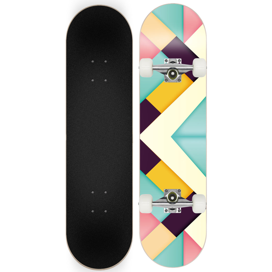 Skateboard with Galaxy Design Stornfield