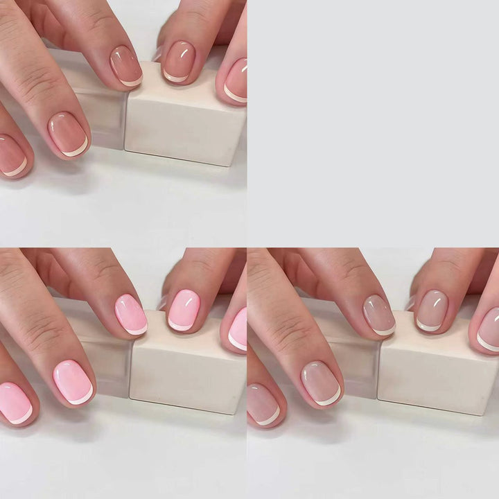 Professional French Tip Nail Set Stornfield