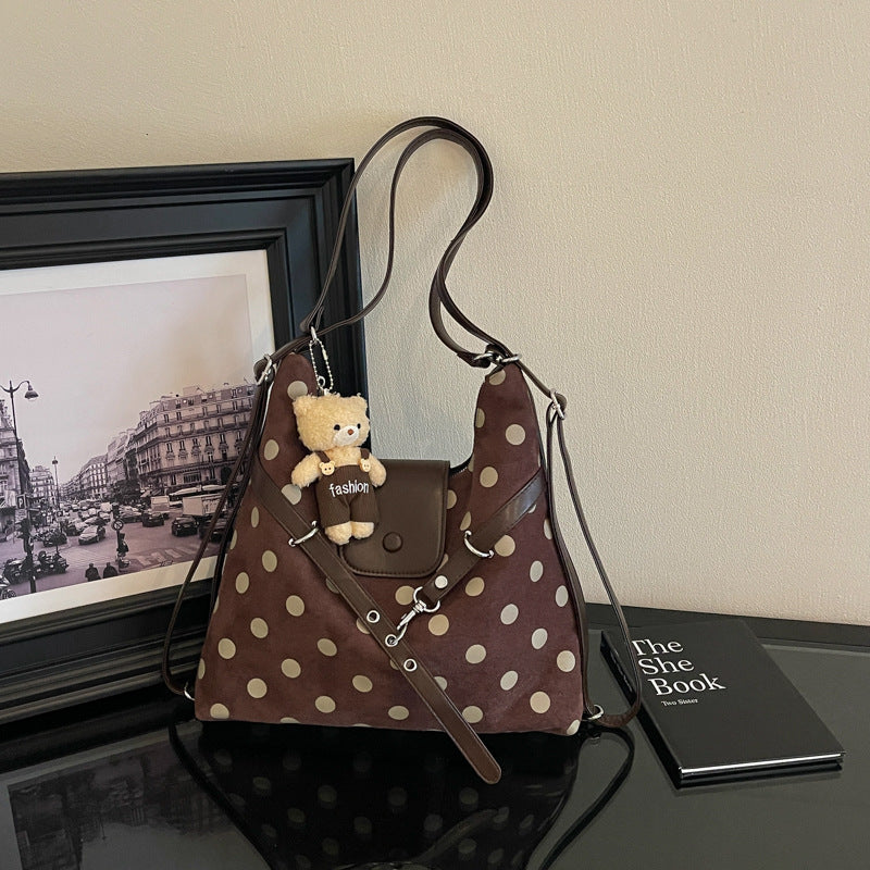 Fashionable Polka Dot Shoulder Bag