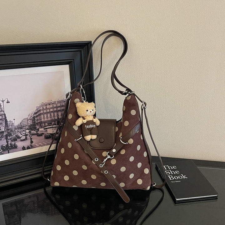 Fashionable Polka Dot Shoulder Bag