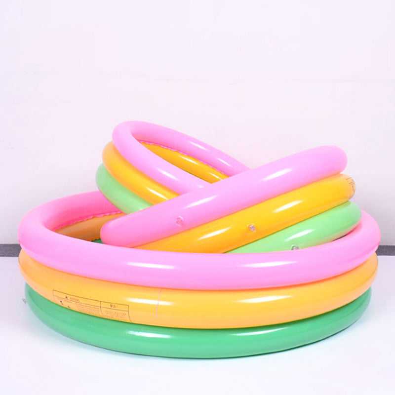 Women's Inflatable Children's Swimming Pool with Fun Sea Motifs Stornfield