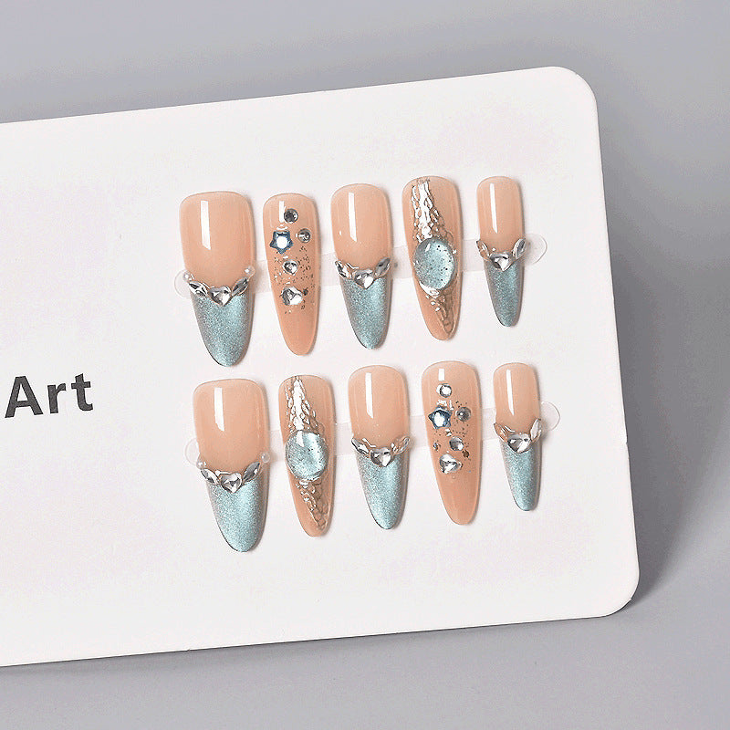 Premium Decorative Press-On Nail Extensions Stornfield