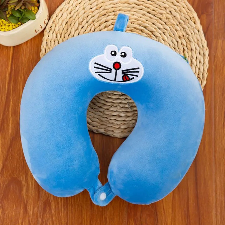 Unisex Neck Support Pillow with Cute Animal Design Stornfield