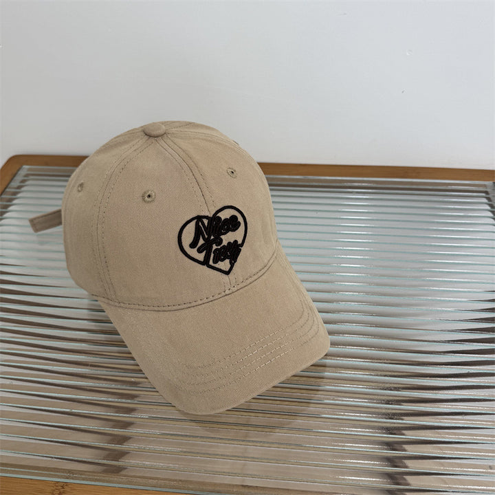 Women's Embroidered Heart-Detail Baseball Cap Stornfield