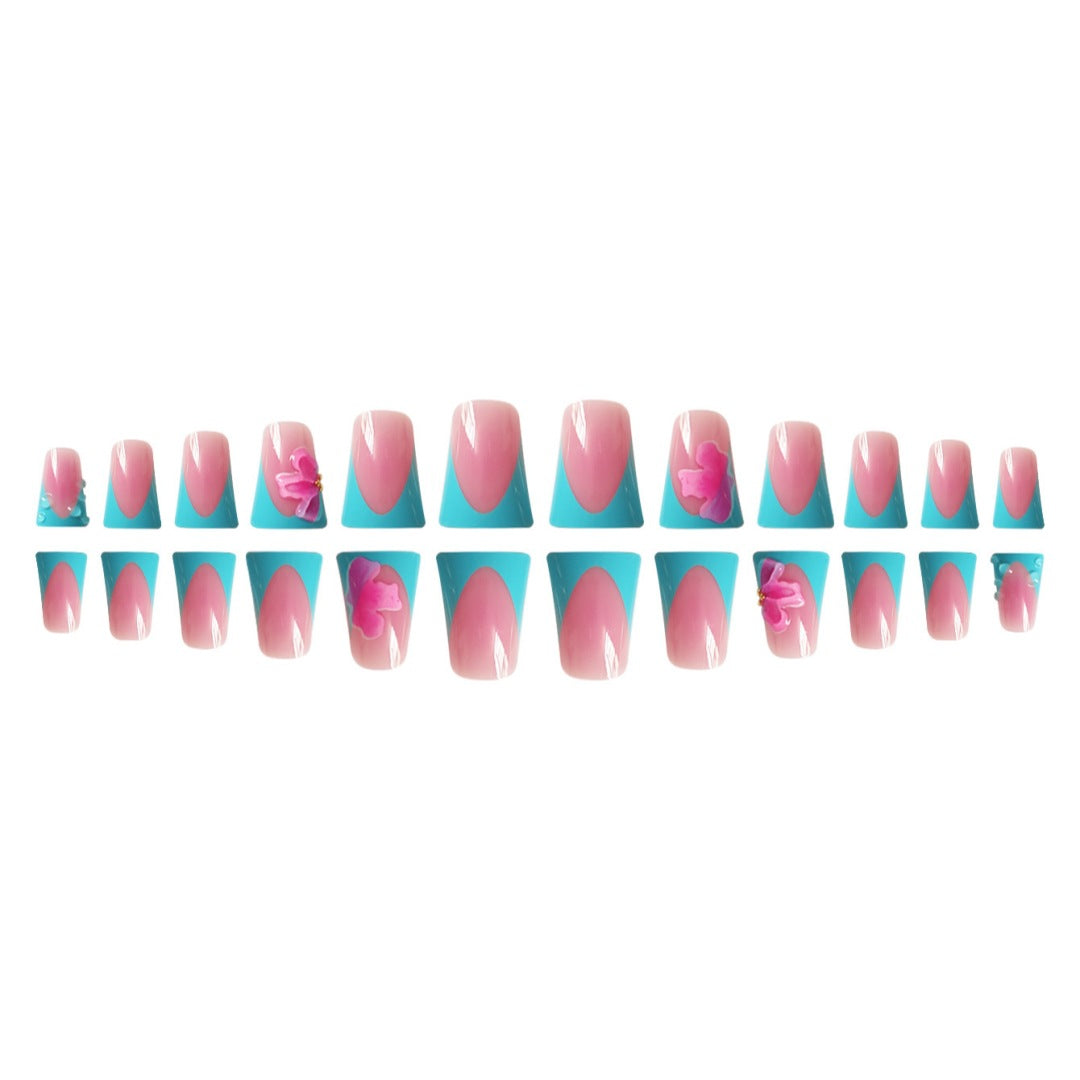Artistic French Tip Nail Enhancements Stornfield