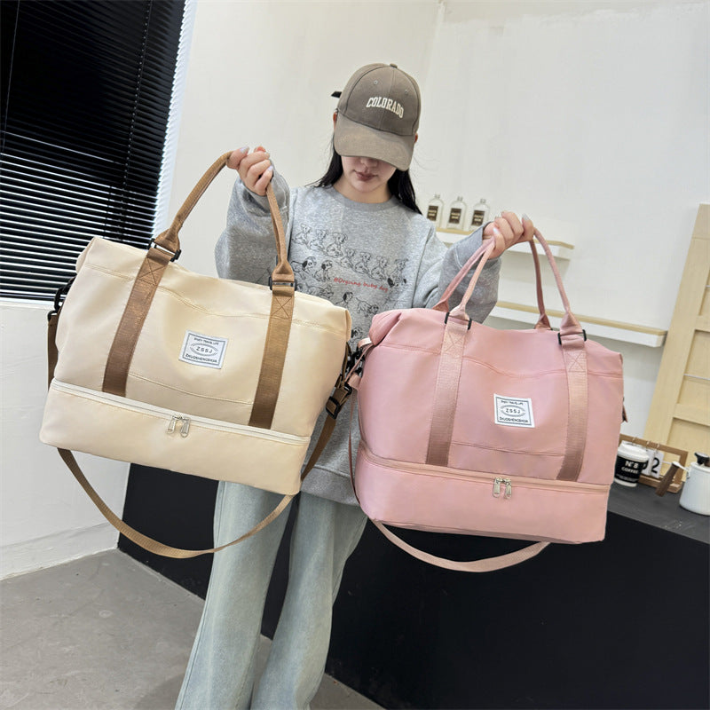 Multi-Functional Travel Duffle Bag with Detachable Pouch