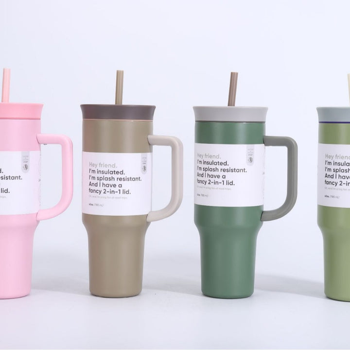 Women's insulated mug with 2-in-1 lid Stornfield