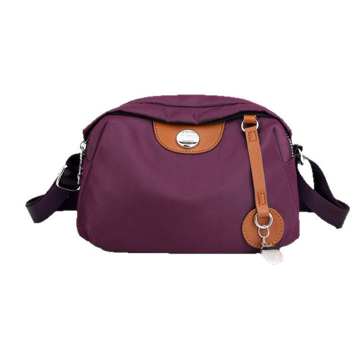 Shoulder bag with adjustable shoulder strap and clear compartment system Stornfield