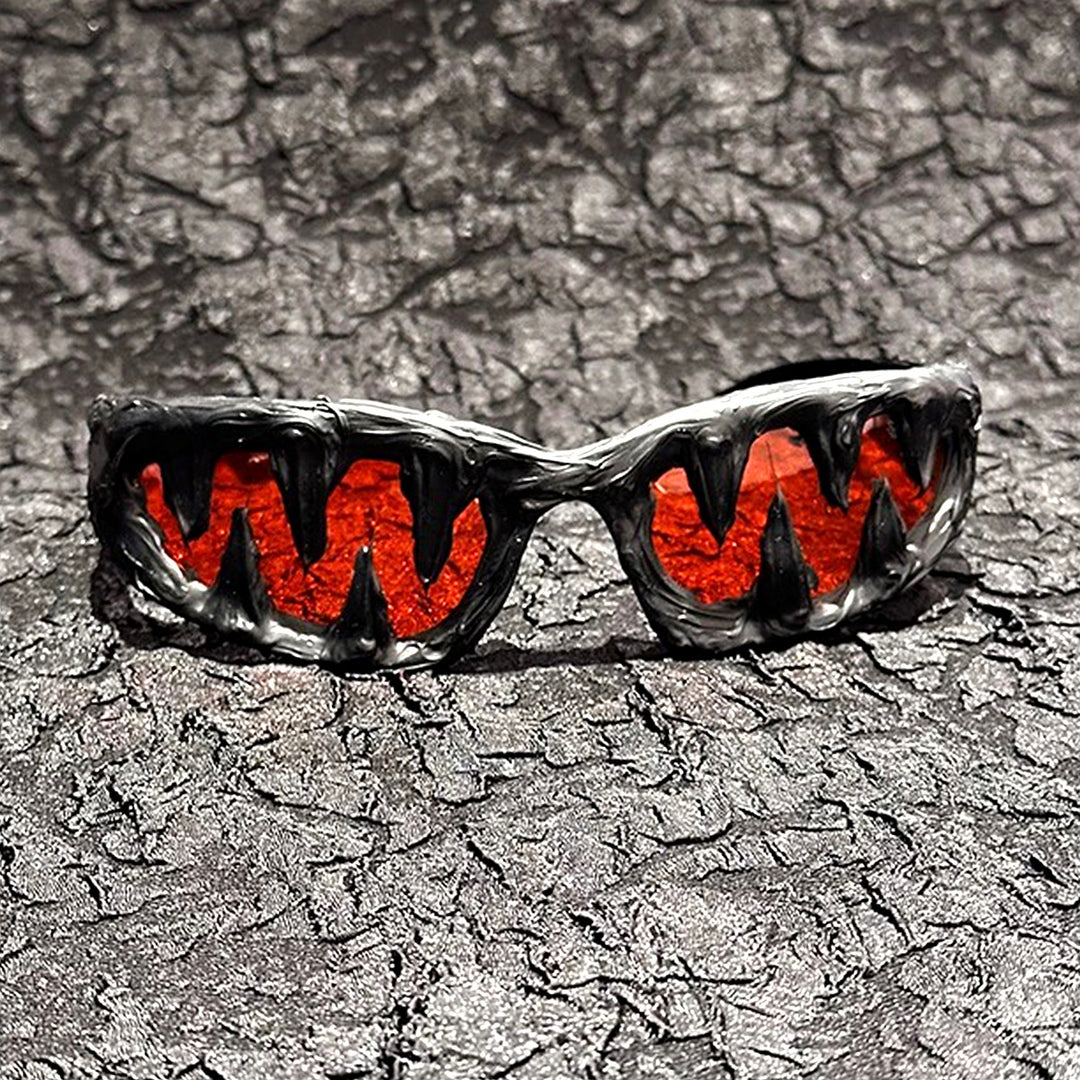 Women's sports sunglasses with innovative monster design Stornfield