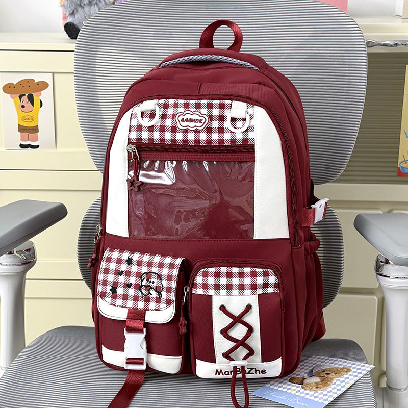 Cute Animal Print School Backpack Stornfield