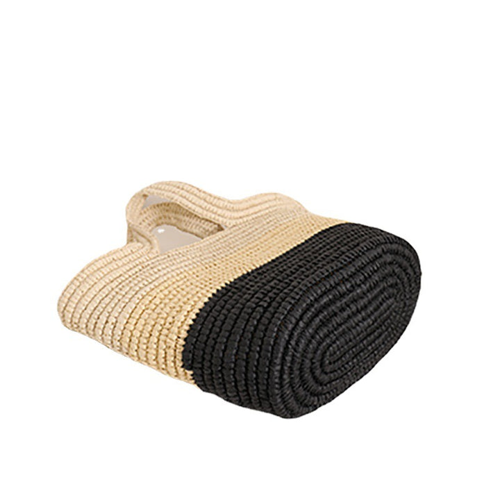 Handcrafted Durable Beach Bag with Cheerful Zigzag Pattern Stornfield