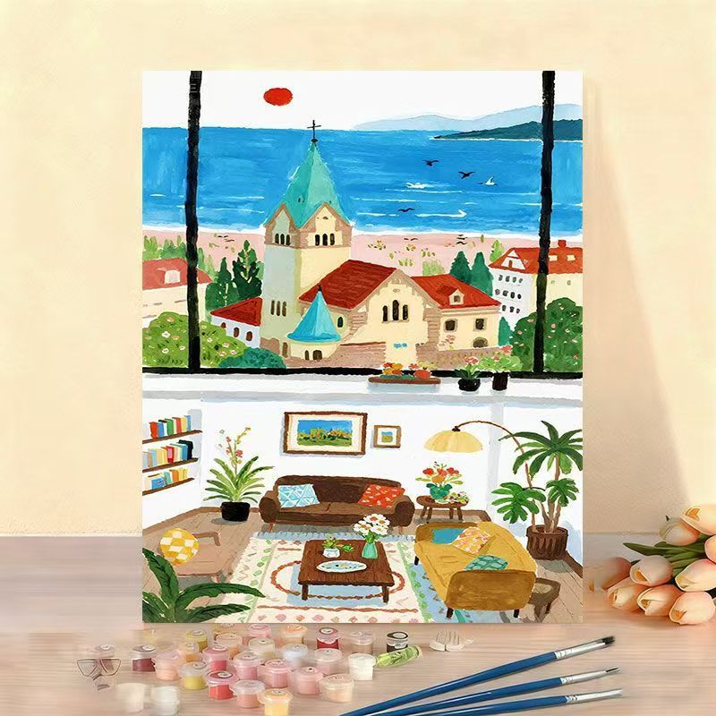 DIY Scenic Home Painting Kit Stornfield