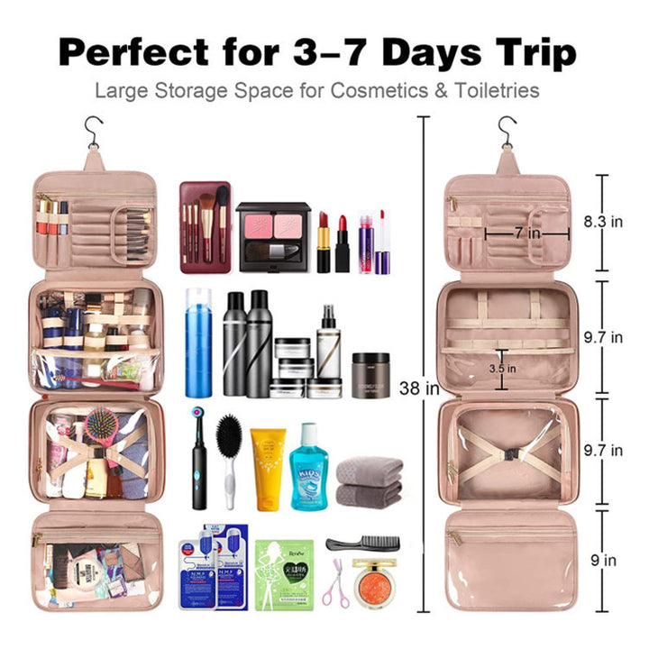 Cosmetic Organizer Bag with Improved Functionality Stornfield