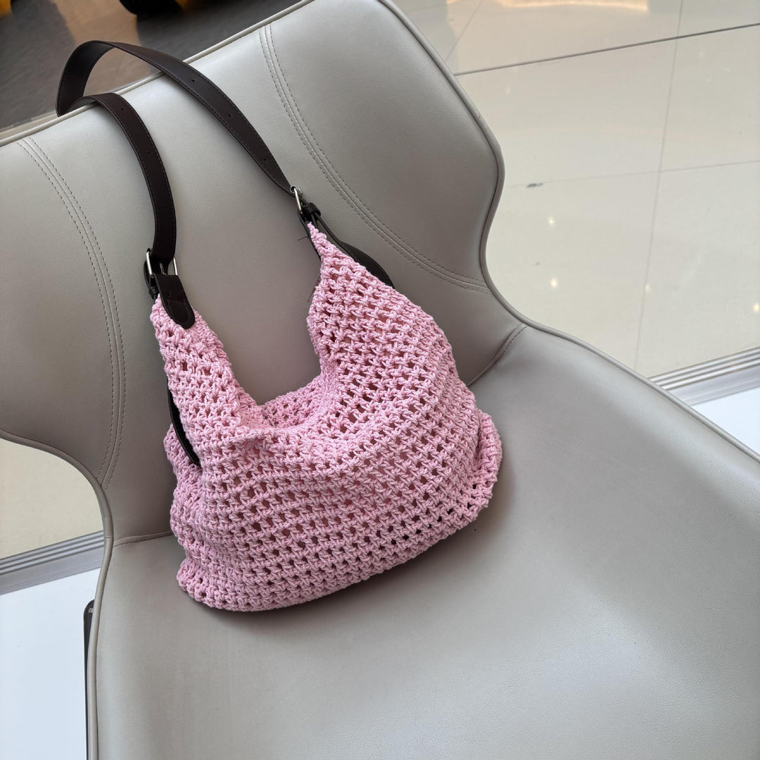 Trendy Macrame Basket Bag Stornfield