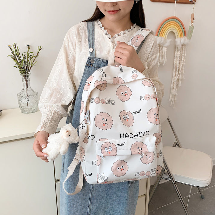 Backpack with Cute Cookie Design Stornfield