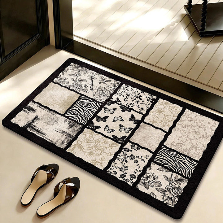 Artistic Botanical Door Mat