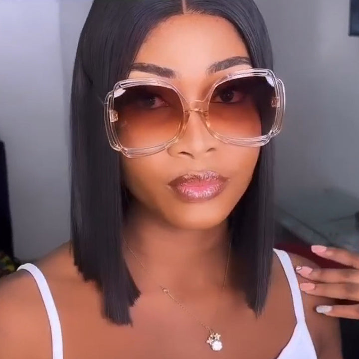 Women's oversized sunglasses in stylish retro design Stornfield