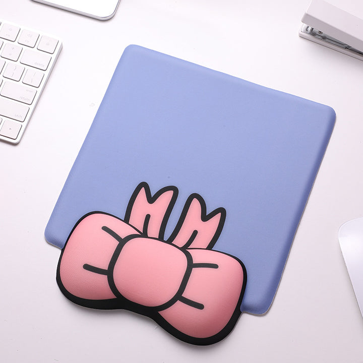 Decorative Bow-Shaped Mouse Pad