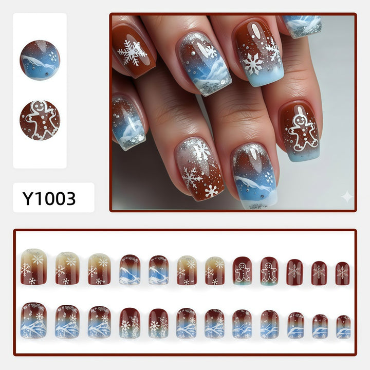 Decorative Winter Nail Art Stornfield