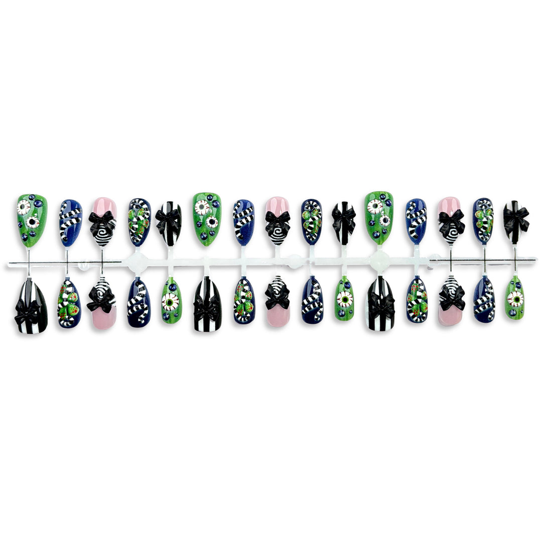 Artistic Themed Press-On Nail Set 1790745477