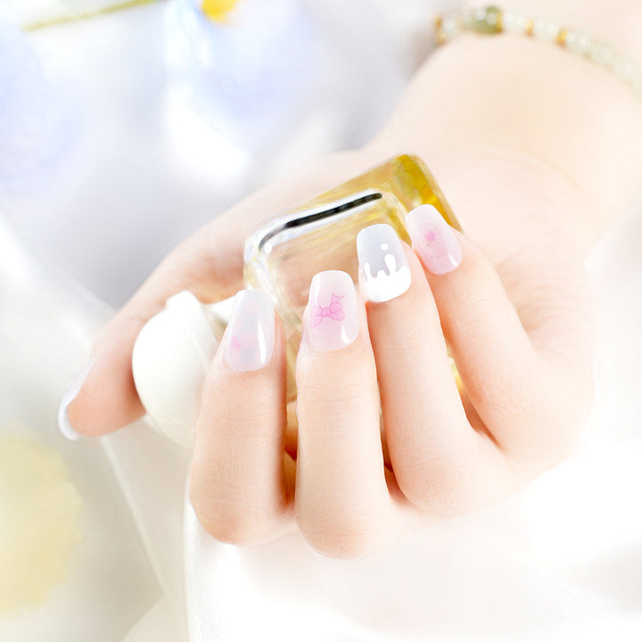Whimsical Cartoon-Themed Press-On Nail Set Stornfield