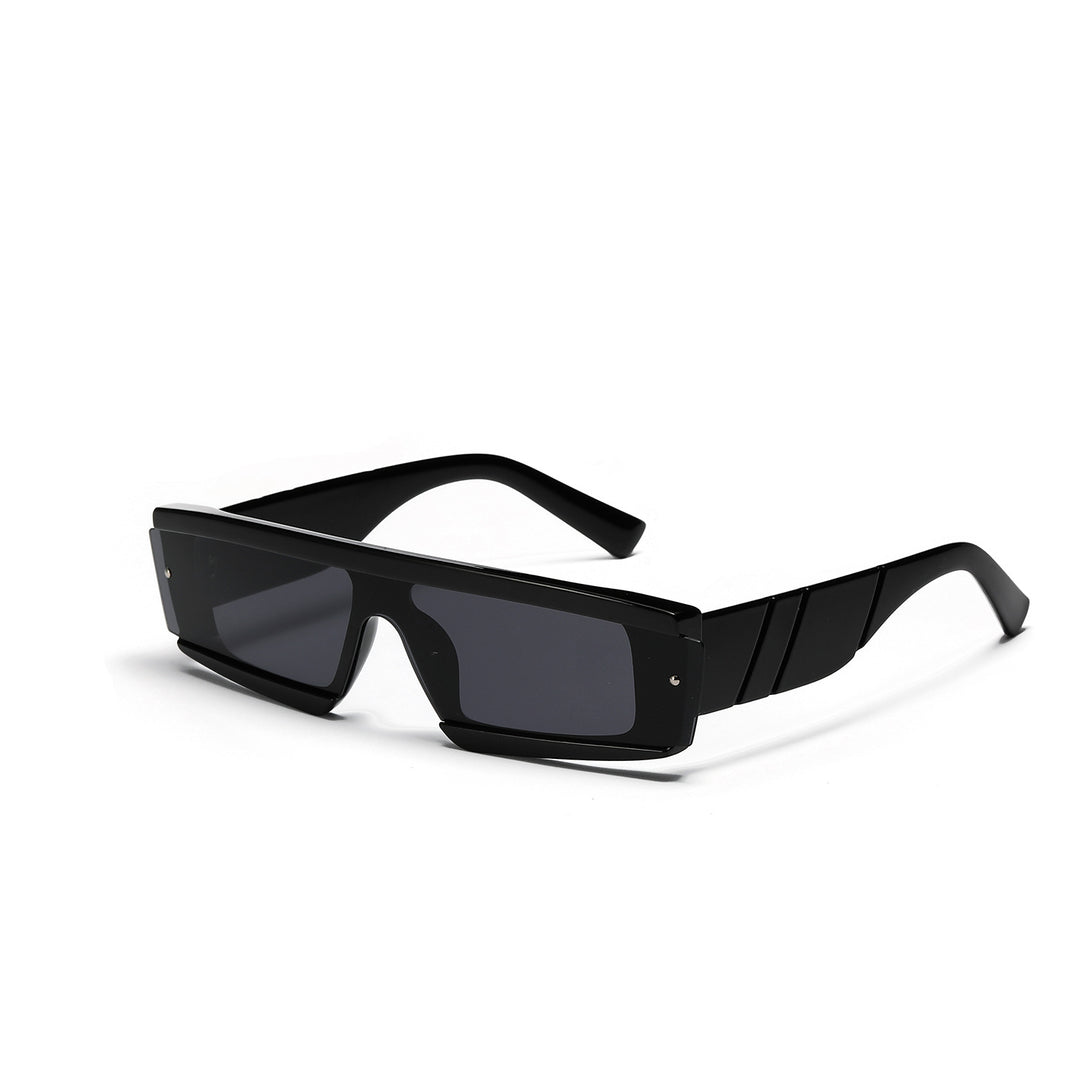 Women's oversized rectangular sunglasses with fashionable tortoiseshell design Stornfield