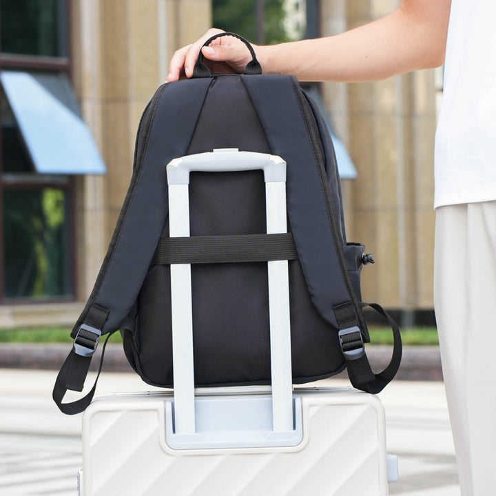 Multifunctional backpack with ergonomic shoulder straps and numerous compartments Stornfield