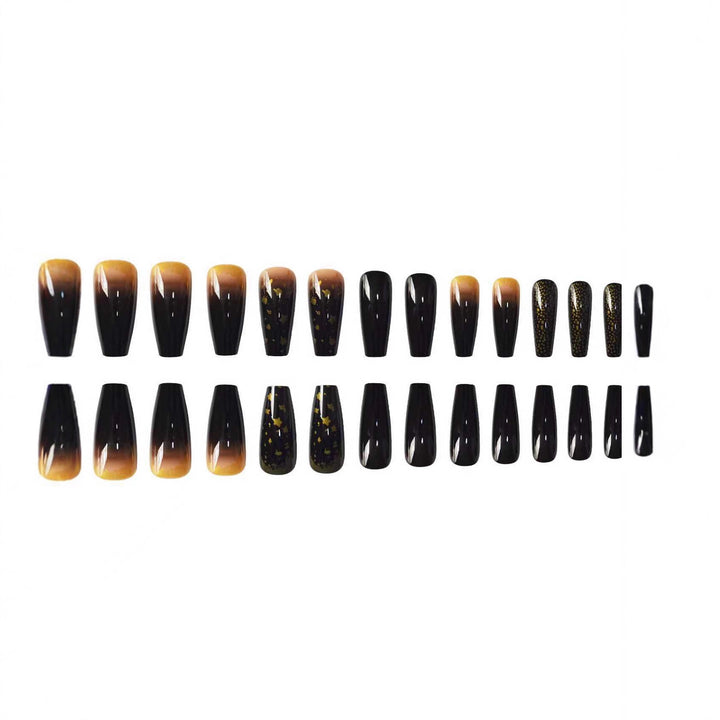 Glamorous Starry Night-Inspired Press-On Nail Set Stornfield