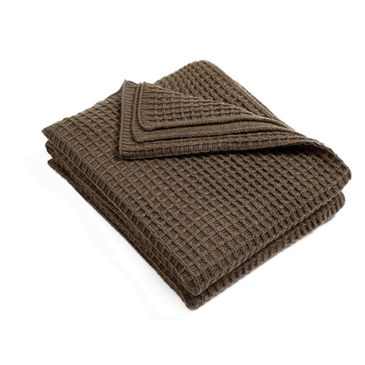 Women knitted throw blanket Stornfield