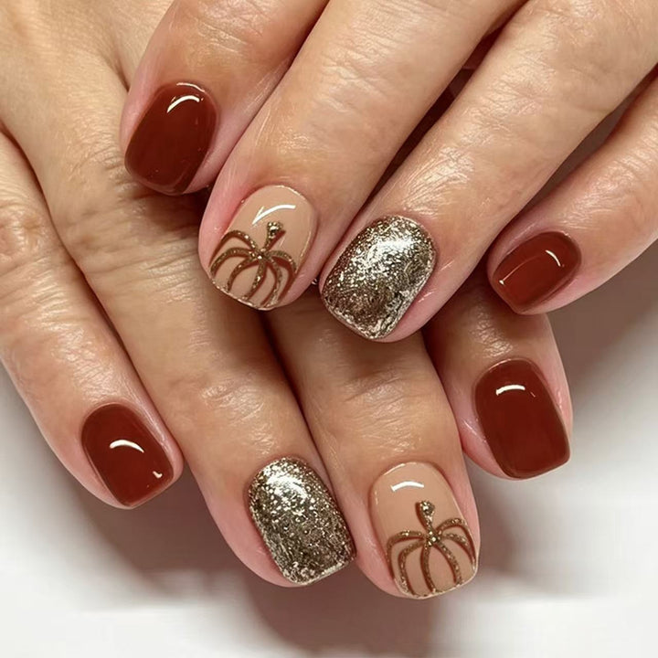 Decorative Press-On Nail Set
