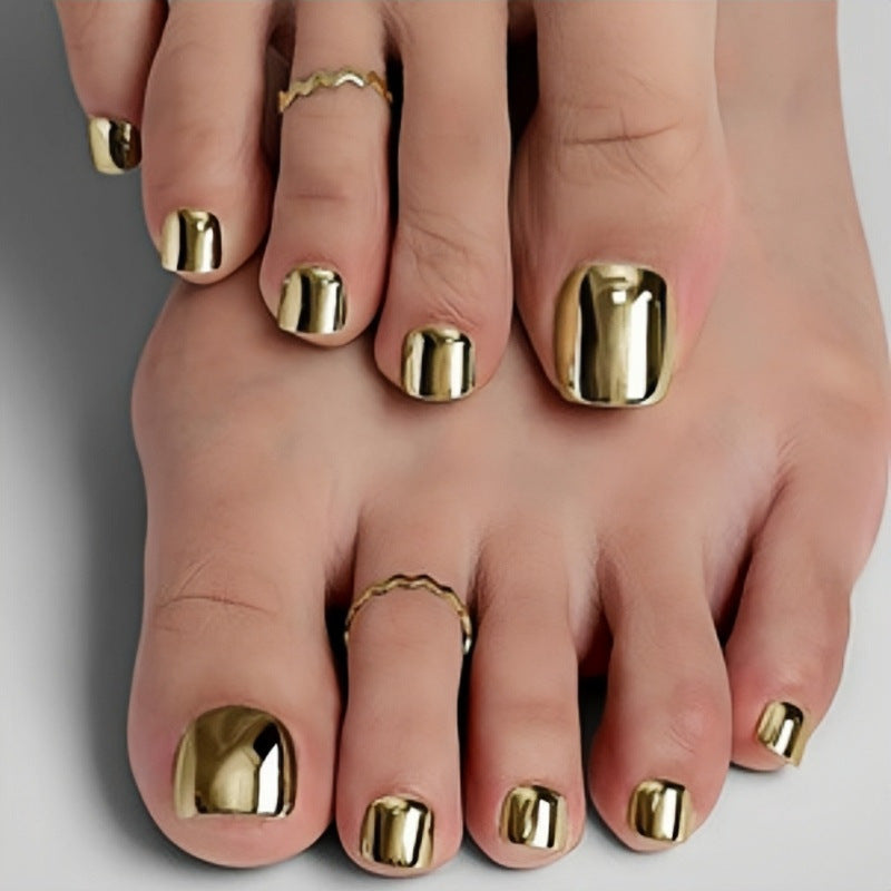 Premium Glossy Press-On Nail Kit Stornfield