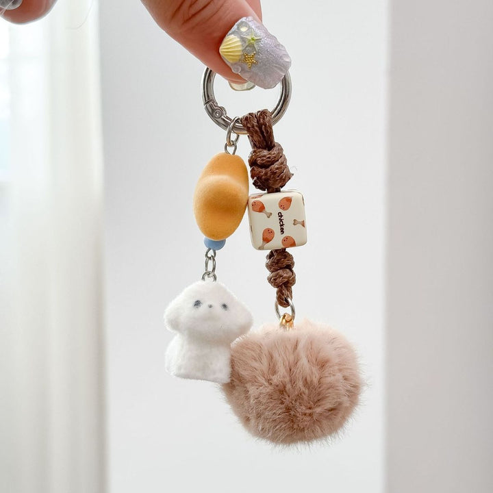Decorative Plush Bear Keychain Stornfield