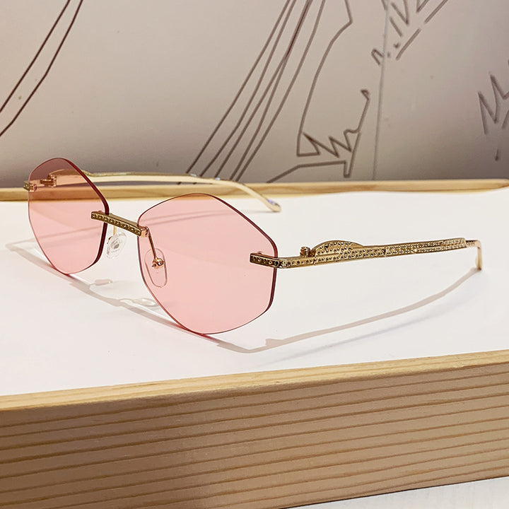 Women's extravagant sunglasses with sparkling accents Stornfield