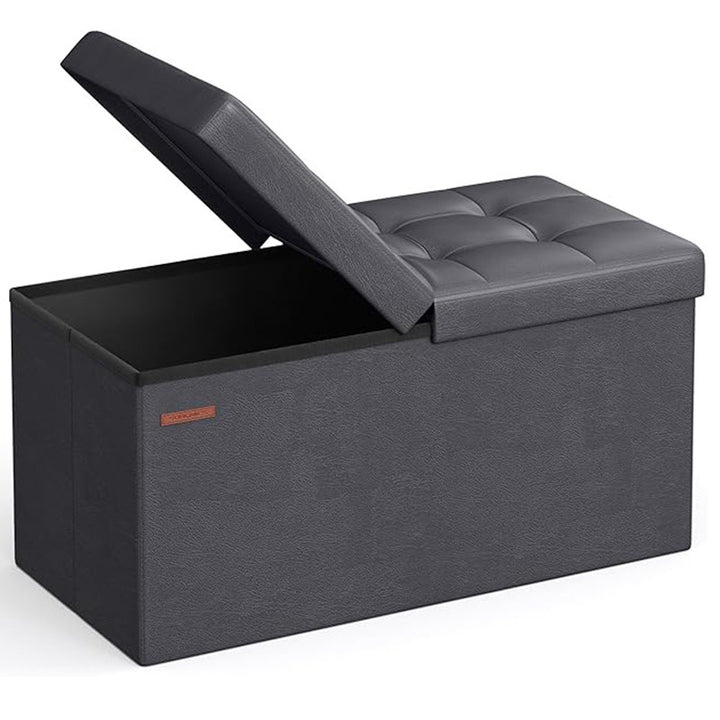 Versatile Upholstered Storage Stool Stornfield