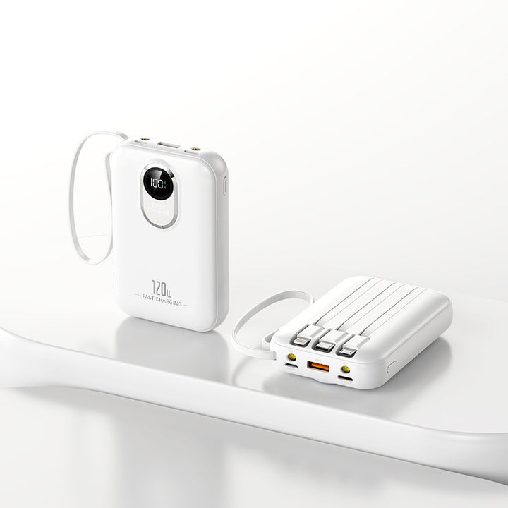 Portable power bank with fast charging function and digital charge level indicator Stornfield