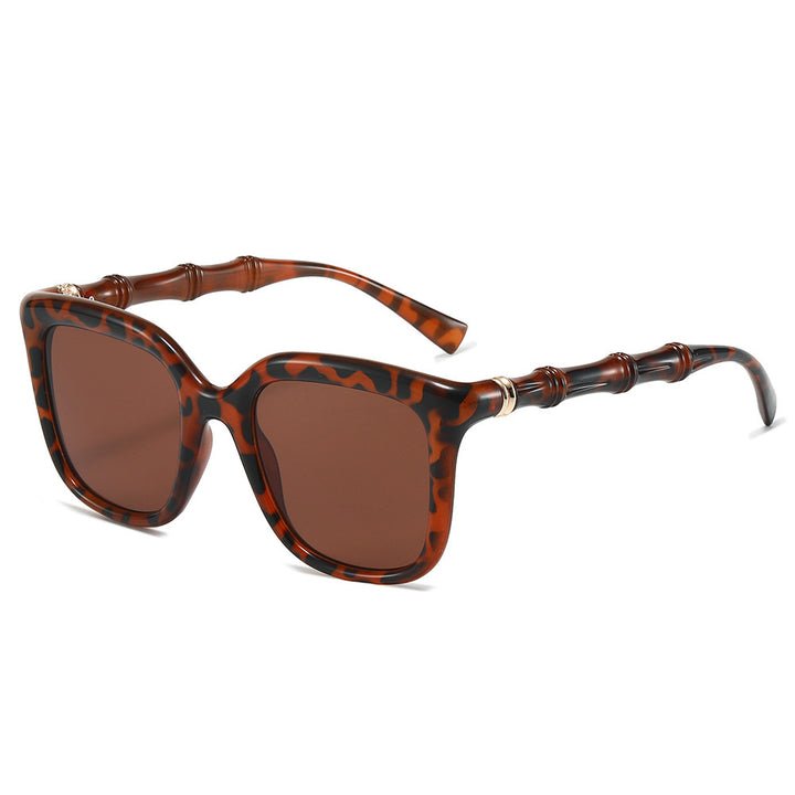 Bamboo-Style Oversized Sunglasses Stornfield